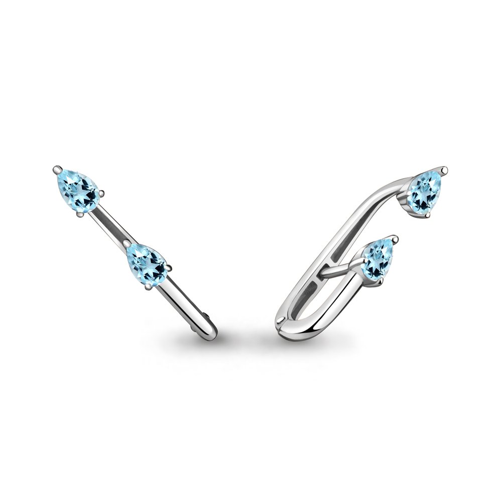 Earrings Aquamarine 4822602.5